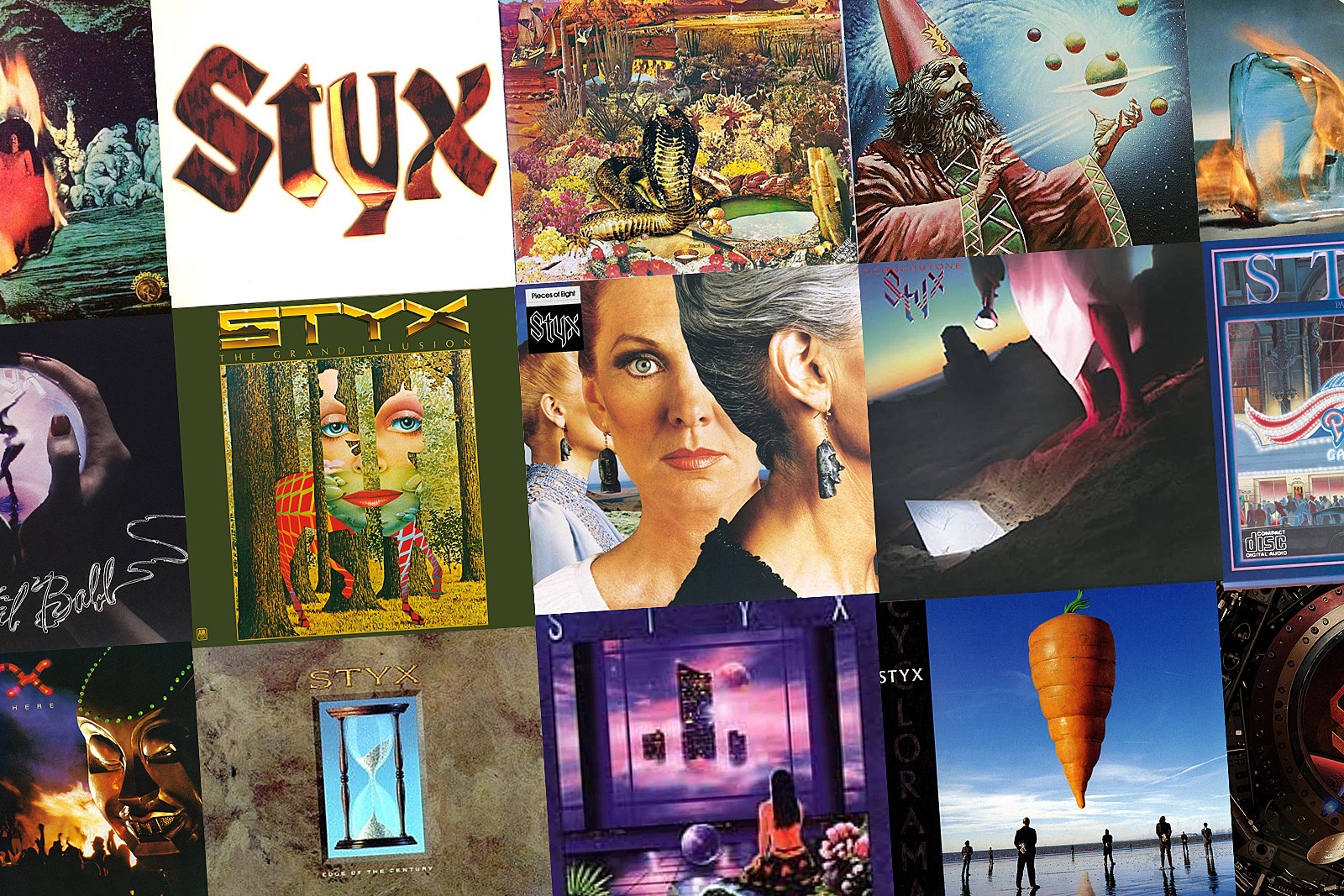 STYX-DISCOGRAPHY