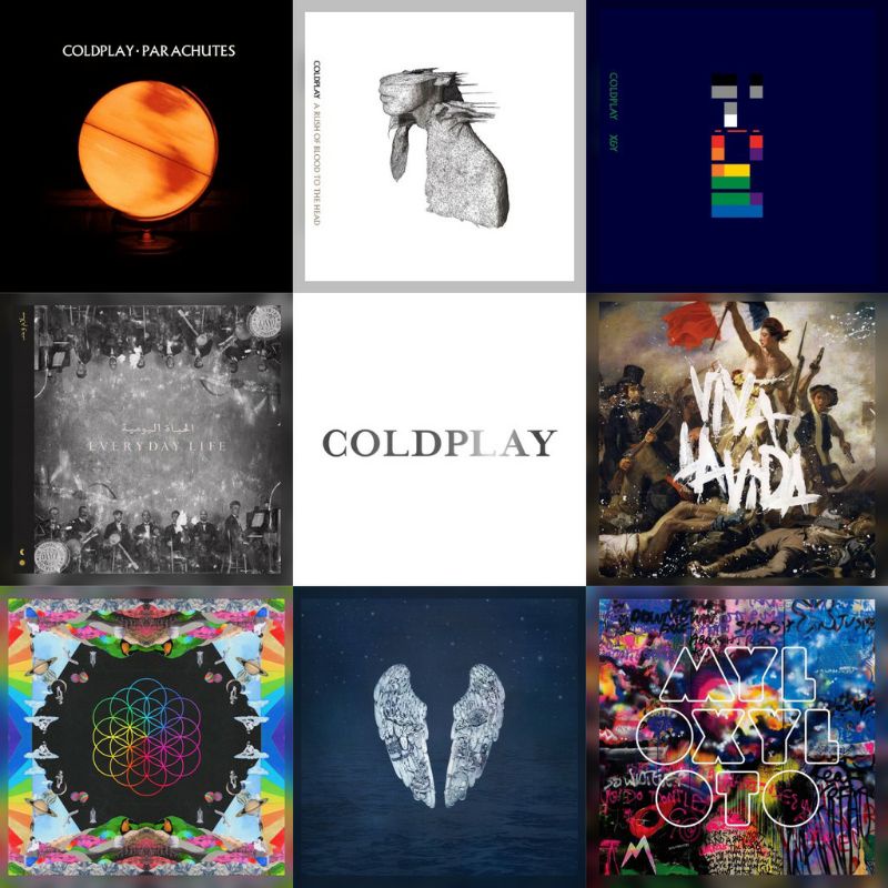 COLDPLAY-DISCOGRAPHY