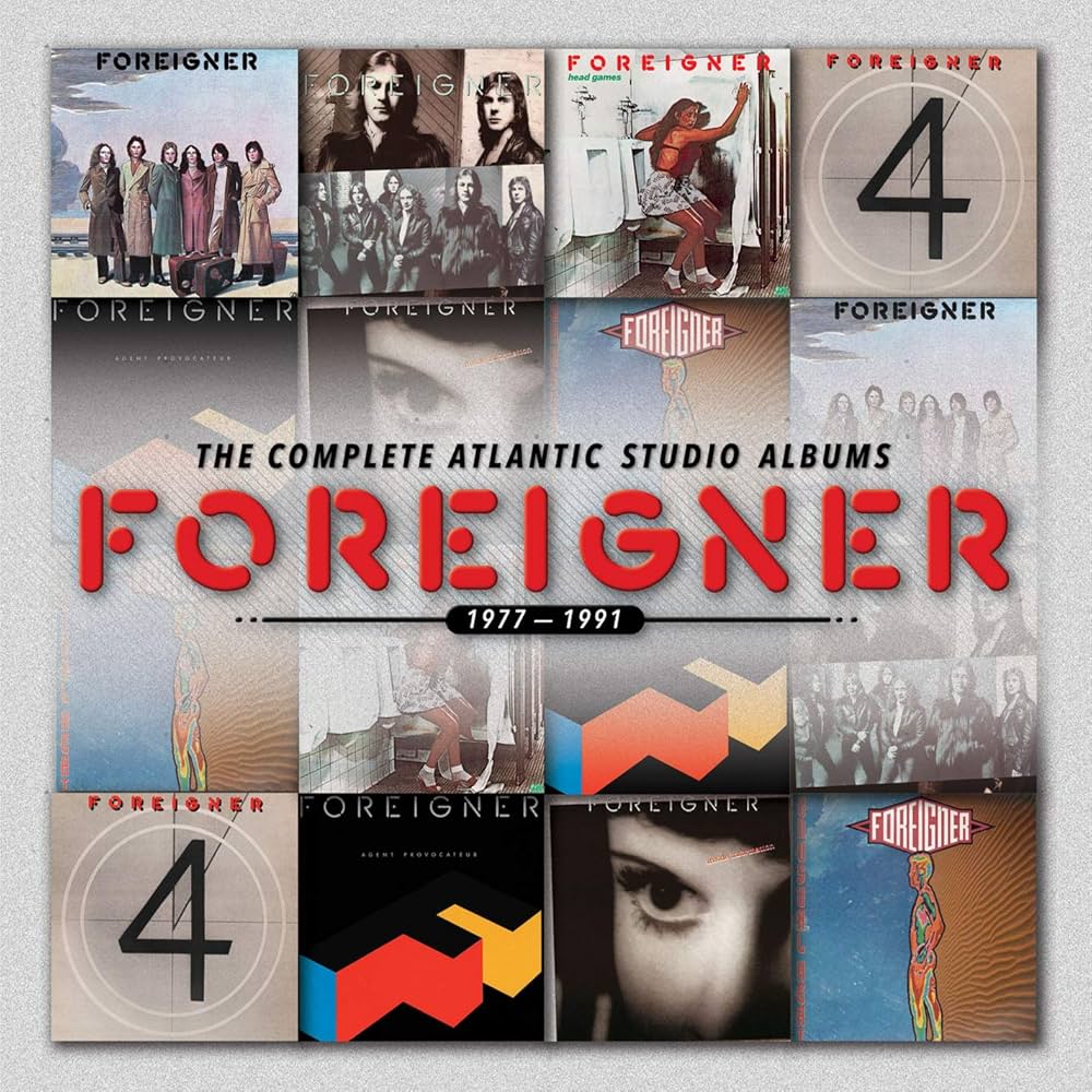 FOREIGNER-DISCOGRAPHY