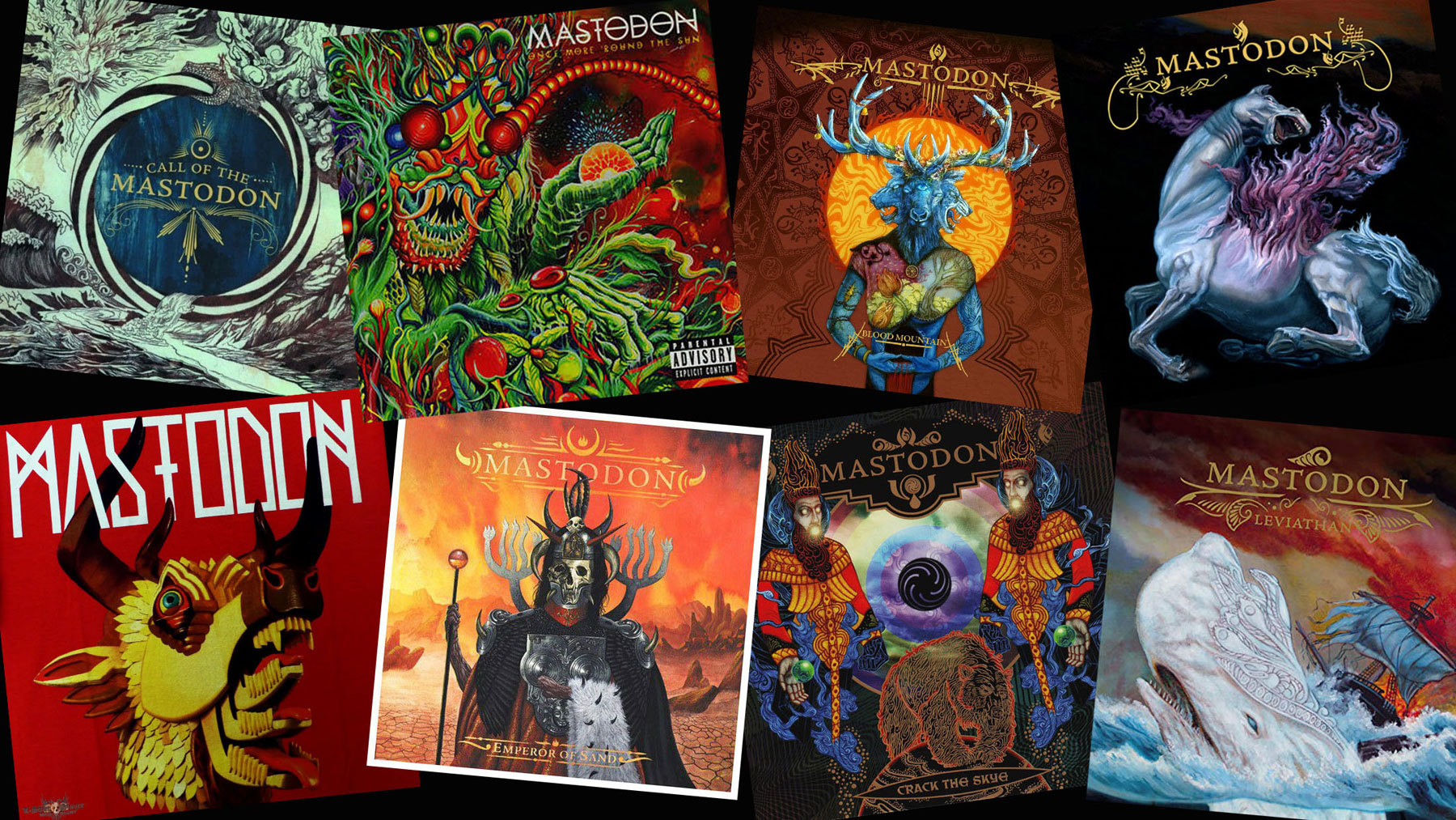 MASTODON-DISCOGRAPHY