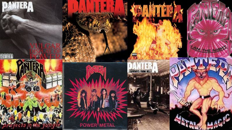 PANTERA-DISCOGRAPHY